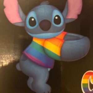 Disney Pride Cutie Cuff Plush Stitch New Unopened